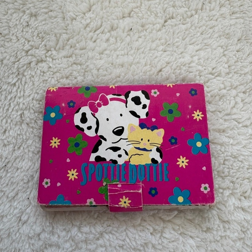 Vtg Sanrio Spotty Dottie‎ Sticker Book Complete Foldable Interactive Play 1994